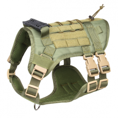 502Waterproof explosion-proof tactical chest harness for medium and large dogs